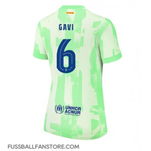 Barcelona Paez Gavi #6 Replik 3rd trikot Damen 2024-25 Kurzarm